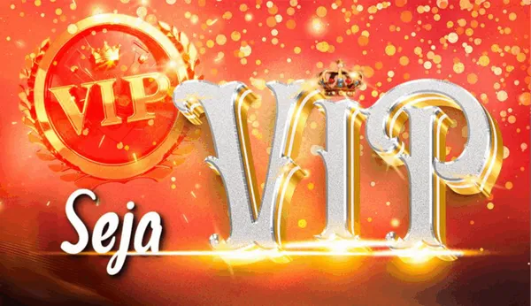 SSSGame bônus Seja VIP em letras prateadas, com coroa e medalha VIP dourada sobre fundo vermelho